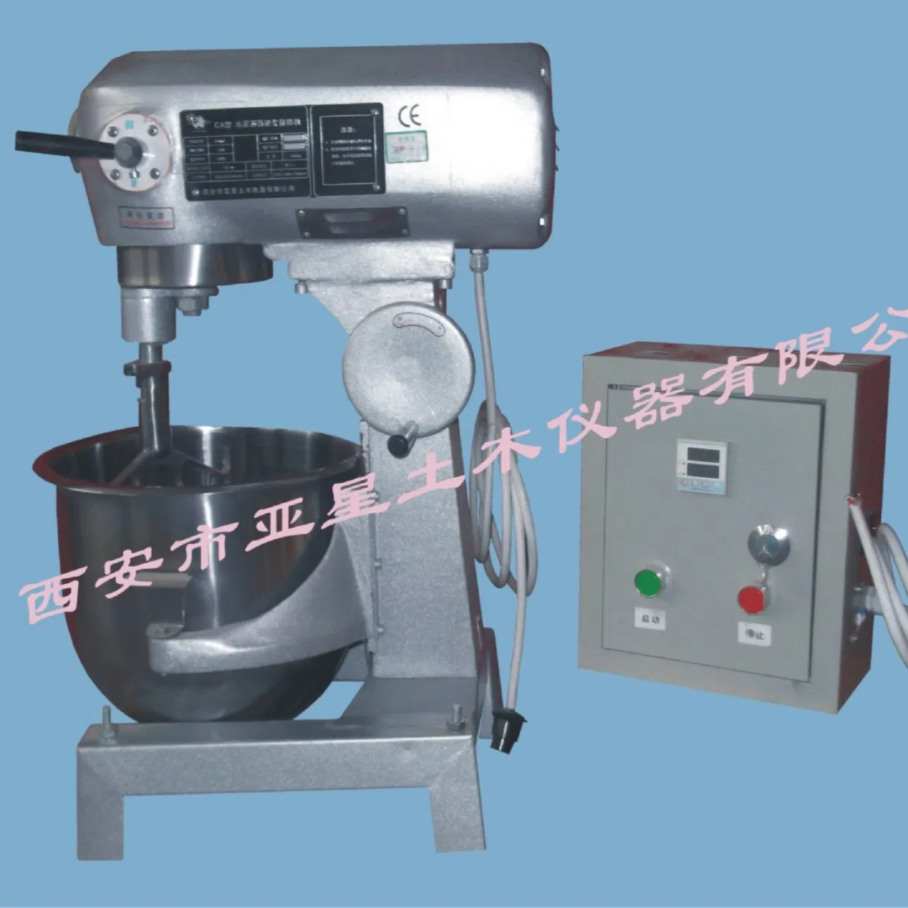Laboratory Electric 20L and 30L Asphalt Electric Cement Mortar Mixer for Sale