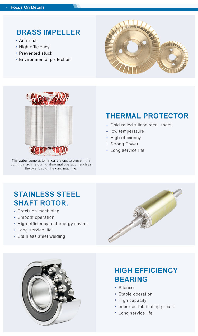 High Pressure Impeller Stable Output Injection Jet Electric Water Pumps (JETL) 750W