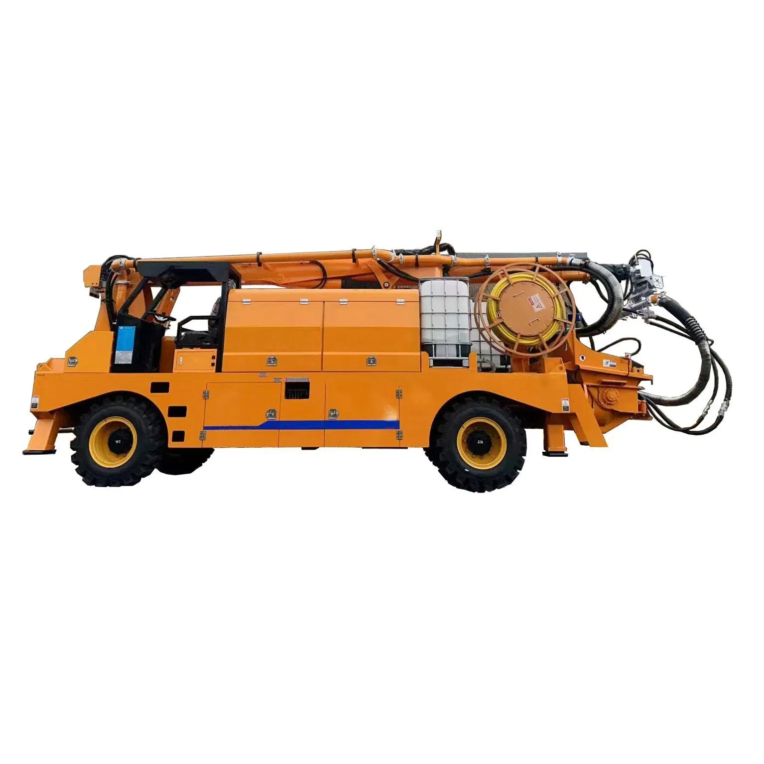 Ghp40f Truck Mounted Wet-Mix Shotcrete Machine Wet Concrete Spraying Equipment with Pump and Engine Core Components