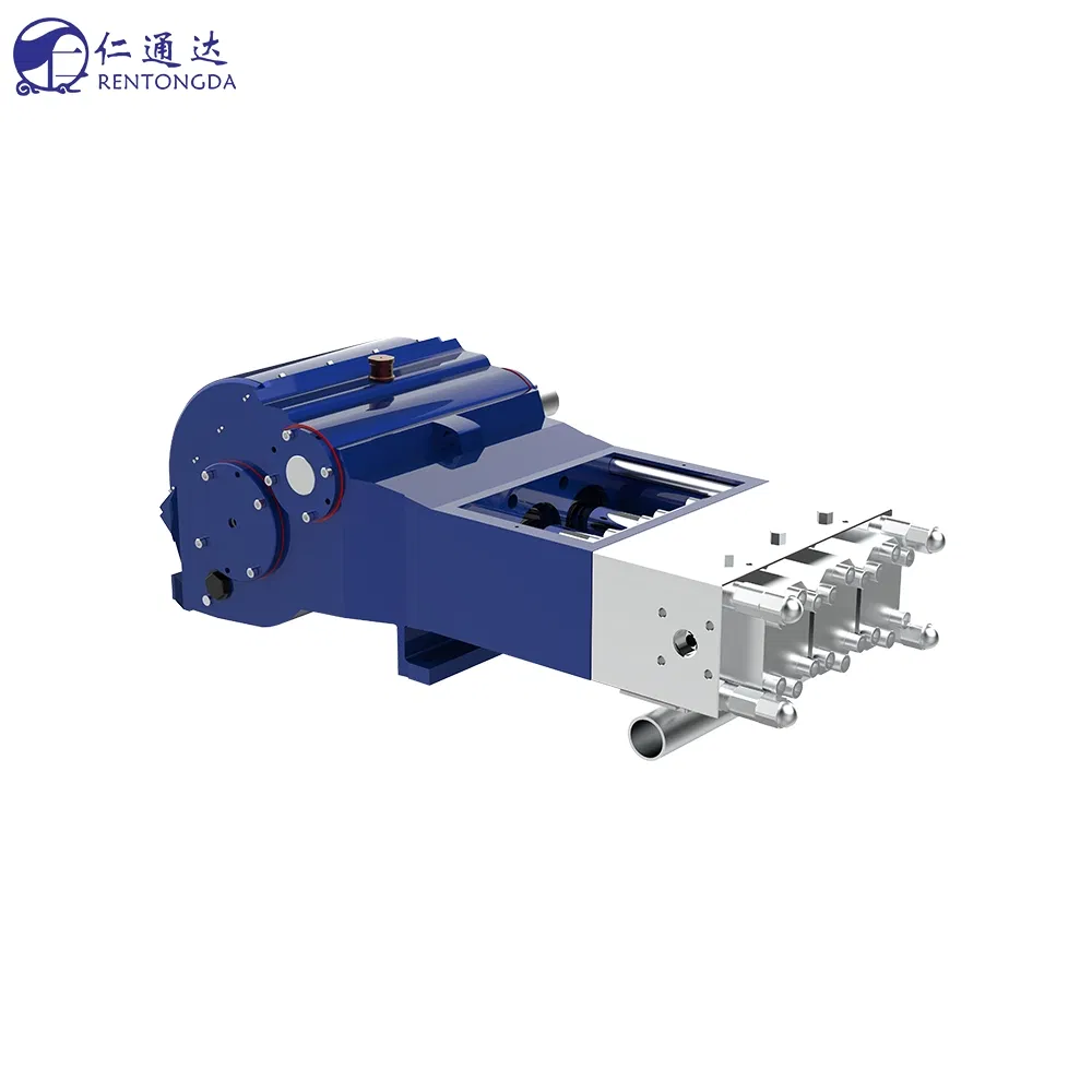 High Pressure Water Injection Plunger Pump for Water Jetting/Ship Cleaning/Metal Cutting/Rust Removal