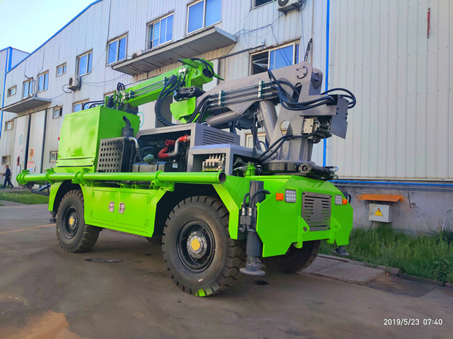 30m3 Per Hour Telescopic Boom Shotcrete Wet Concrete Shotcrete Pump Truck for Mountain Consolidation