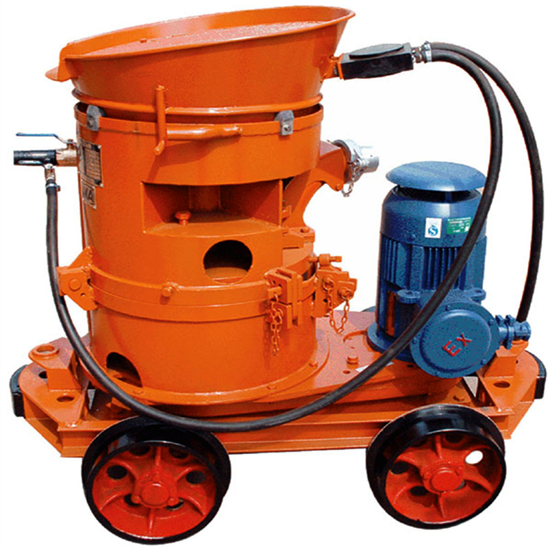 Pz-5 Gypsum Concrete Spray 5M3/H Type Durable Spare Parts Wet Gunite Dry Mix Shotcrete Spraying Shotcrete Gunite Machine Price