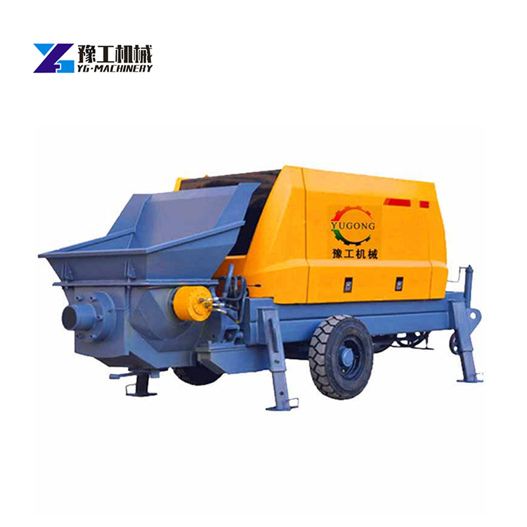 Small Mini Cement Mortar Piston Mortar Grouting Machine Concrete Pump