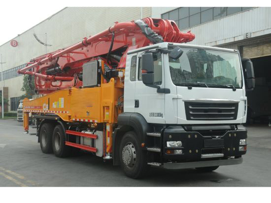 Hot Selling 33m 37m 39m 43m 47m 51m 52m 53m 56m 58m Truck-Mounted Concrete Pump 510c-10 430c-10 560c-10 38X-5rz 43X-5rz Hb43V Xs43 330c-10 390c-10