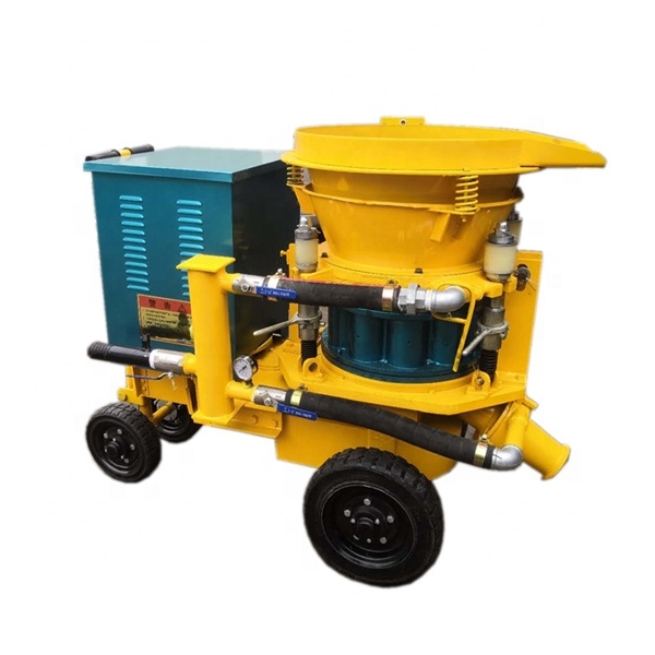 Underground Construction Slope Project Dry Mix Concrete Gunite Spraying Machine Refractory Shotcrete Machine