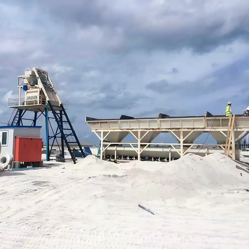 Factory Manufacturer Hzs Ready Mixed Concrete Batching Plant Electric Concrete Batch Mix Plants for Sale-Corey