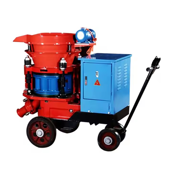 New Portable PZ5 Shotcrete Pump Gunite Machine Wet Dry Mix Concrete Gunite Machine