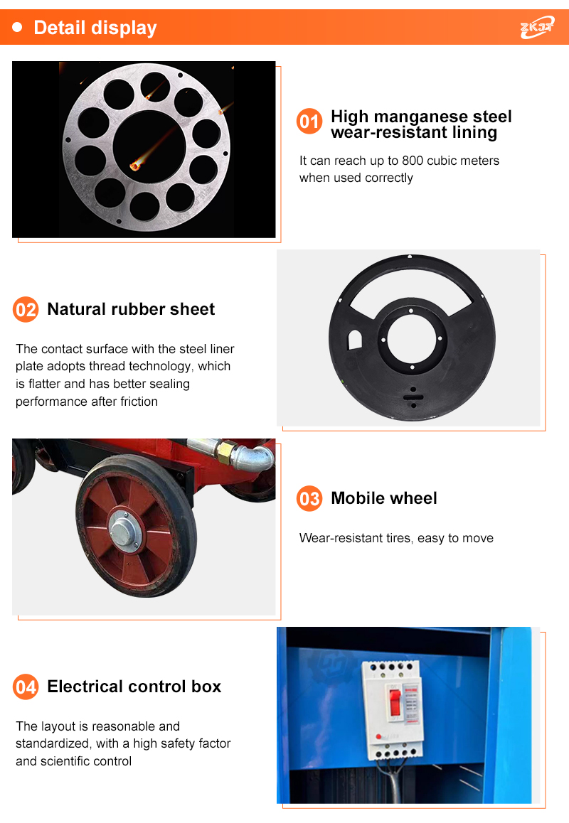 shotcrete machine detail 6