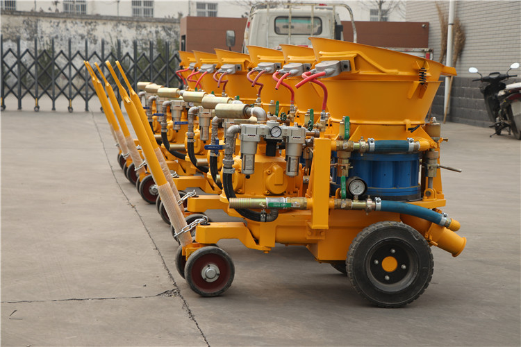 Small Size 5m3/h air Motor Driven Dry Mix Tunnel Gunite Shotcrete Machine Price