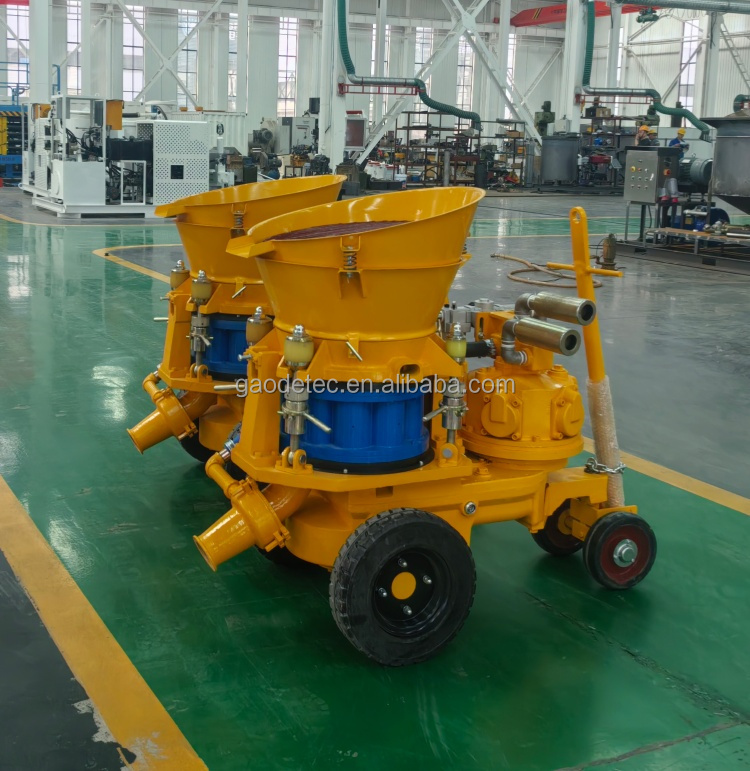 Small Size 5m3/h air Motor Driven Dry Mix Tunnel Gunite Shotcrete Machine Price
