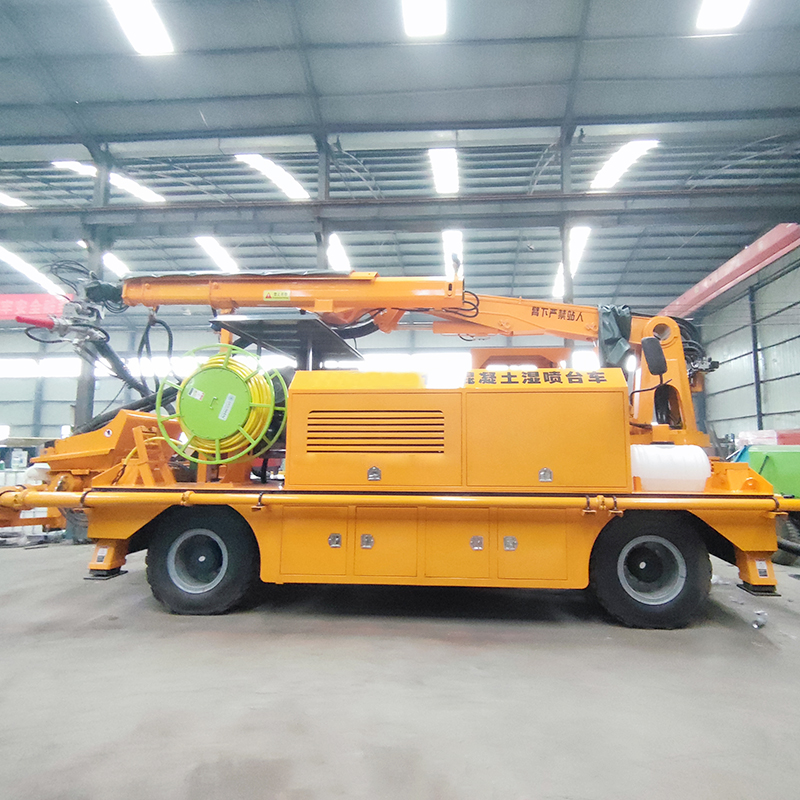 Truck Mounted Dry Mix Shotcrete Machine Underground Shotcrete Machine Shotcrete Machines