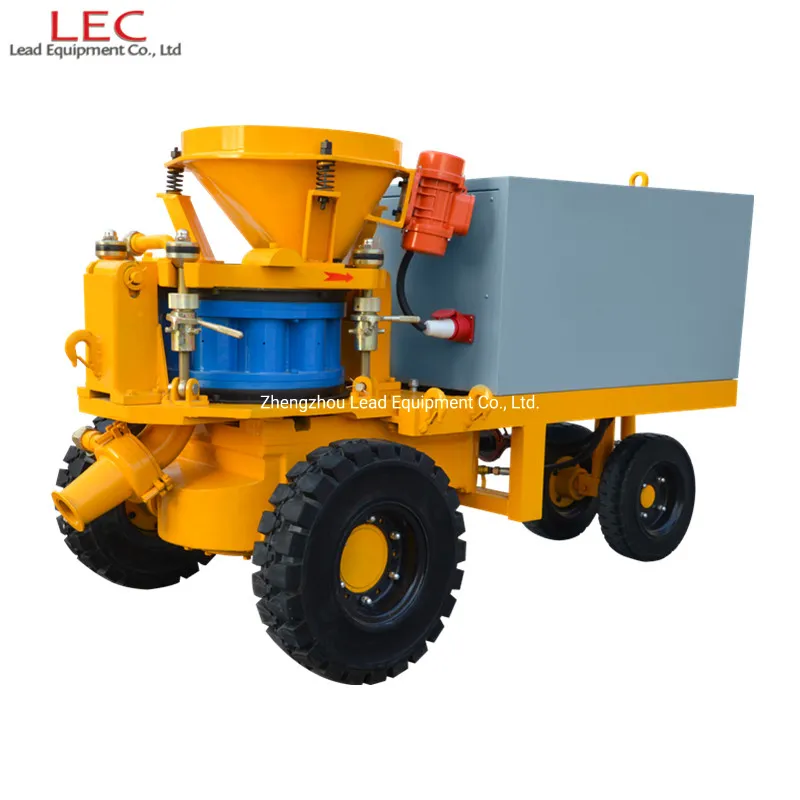 Wet Mix Tunnel Shotcrete Construction Spray Machine Equipment for Swimming Pool