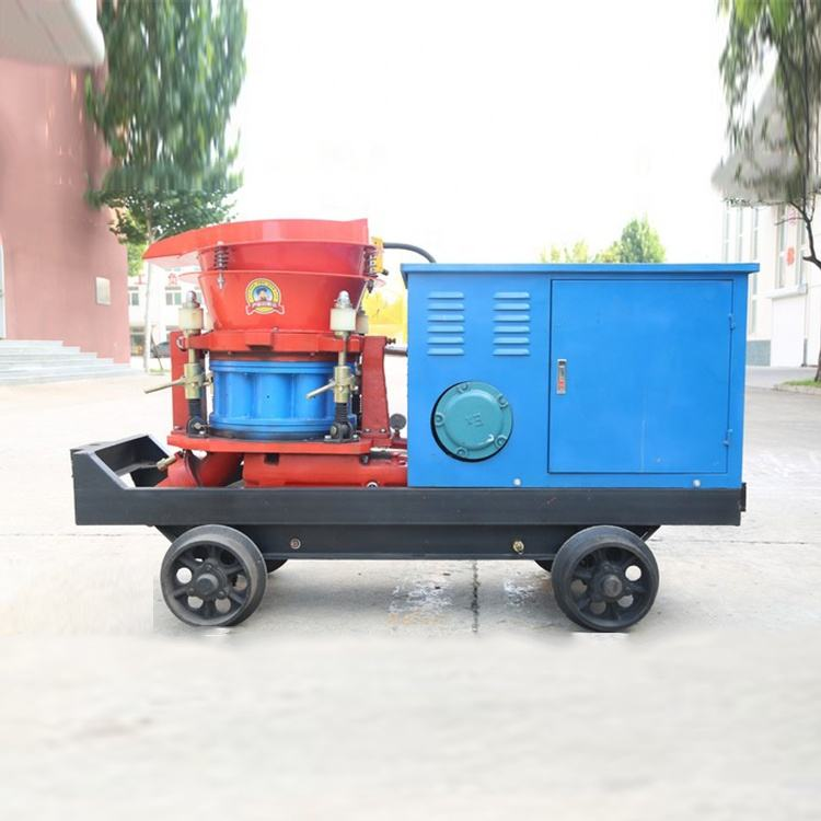 PZ-5 Dry Wet Concrete Shotcrete Equipment Gypsum Wall Spraying Machine Dry Mix Mortar Shotcrete Machine
