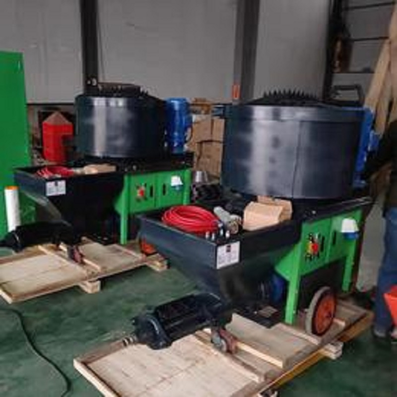 Energy Saving Mortar Spray Machine for Large Area Building Wall Plastering Construction