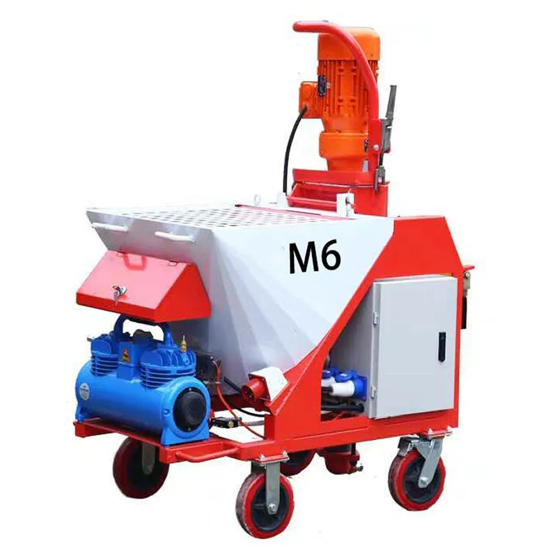 Fully Automatic Plaster Machine Wall Plastering Spray Mortar Cement Spray Machines
