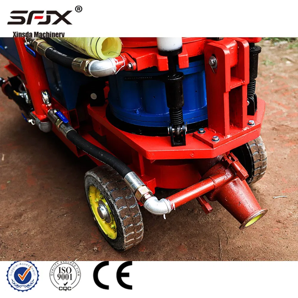 Factory Direct Sales Construction Machinery Convenient and Labor-Saving Wet Tunnel Shotcrete Machine