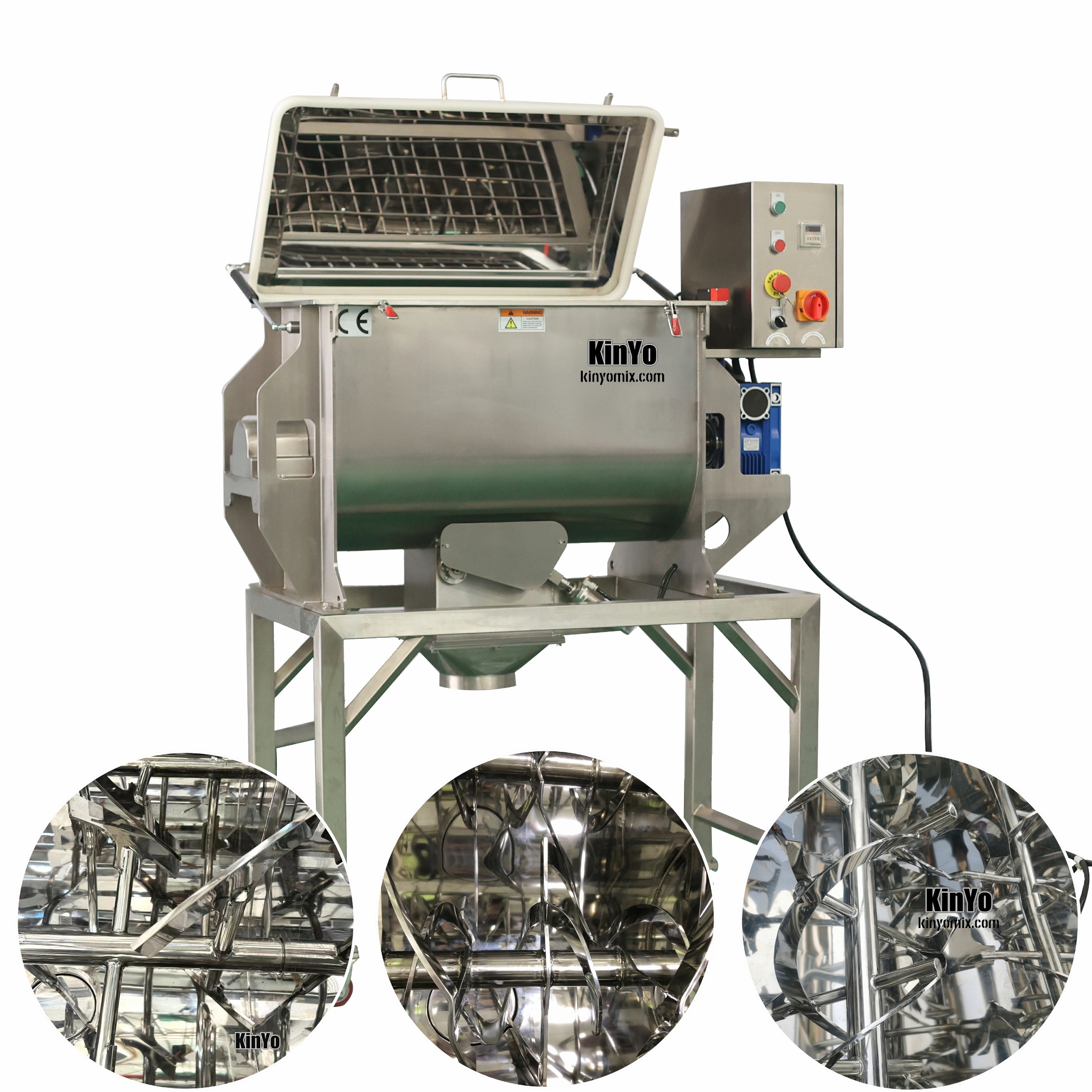 500L Industrial Flour Powder Mixer Machine / Food Mixing Equipment, Powder Mixing Machine, Chemical Mixer