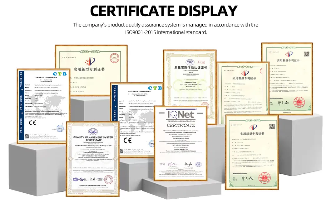 Certification Display