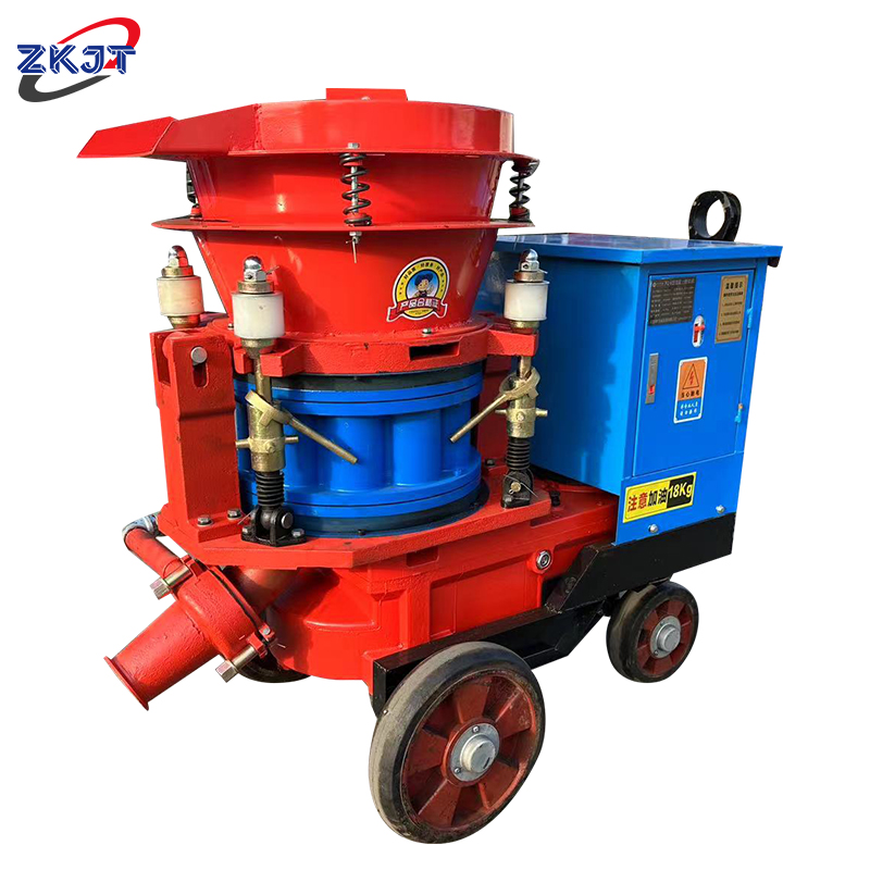 Mortar Spraying Concrete Equipment Dry Mix Shotcrete Machine PZ-9 Dry Mix Shot Cement Spray Machine Concrete Machine