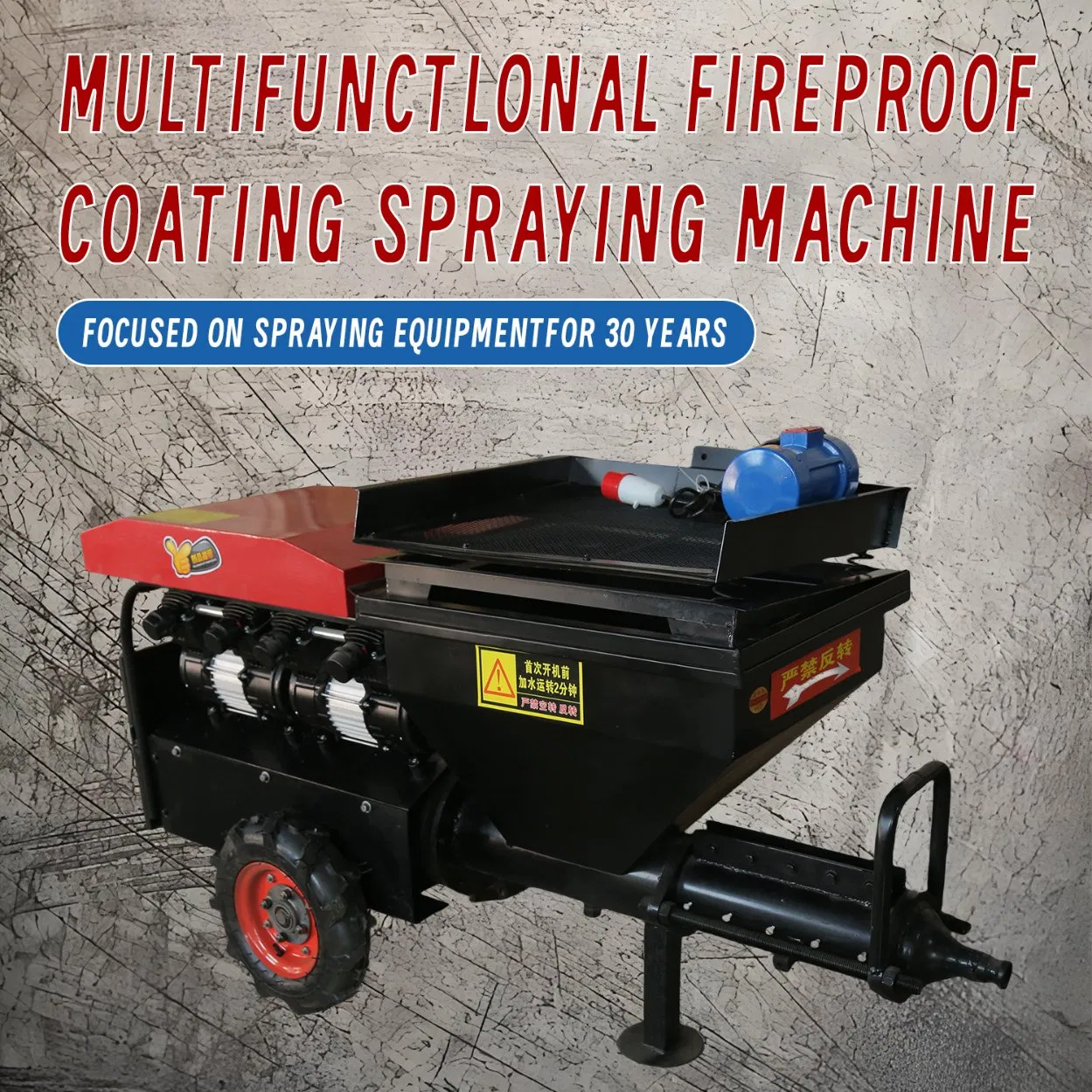 Professional Wall Plastering Machine Cement Spray Machine Mortar Spraying Machine