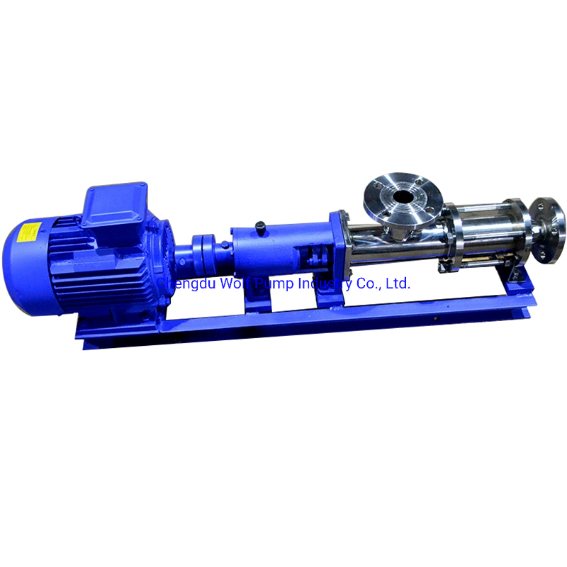 G Series Screw Pump for Coal Slurry, Cement, Mortar