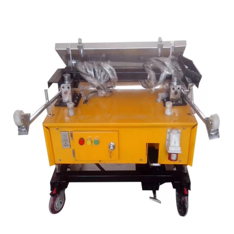 Automatic Cement Putty Wiping Robot Plastering Spray Plaster Machine for Wall