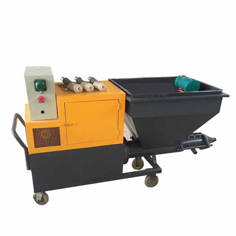 High Efficiency Automatic Mortar Spray Machine for Building Interior Exterior Wall Plastering