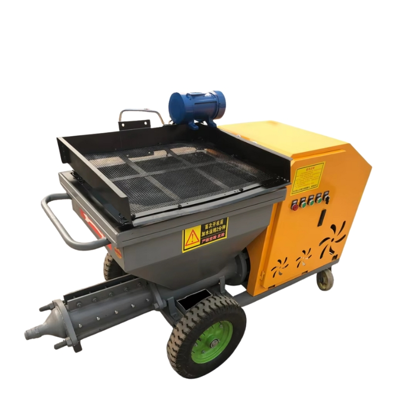 Automatic Cement Spray Plastering Machine for Wall Rendering Construction