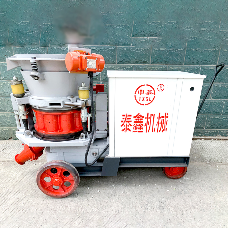 Customize Motor Pumpcrete Machine Wet Shotcrete Machine Dry-mix Concrete Gunite for Pool Making