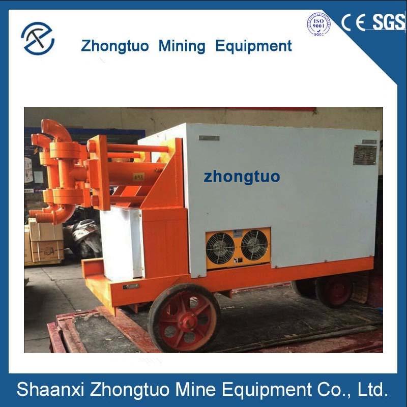 Hydraulic Double-Piston Concrete Pump Grouting Pump with Cement Mortar Grout