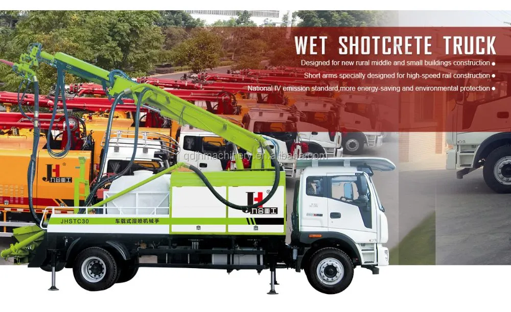 Wet Shotcrete Pump Truck