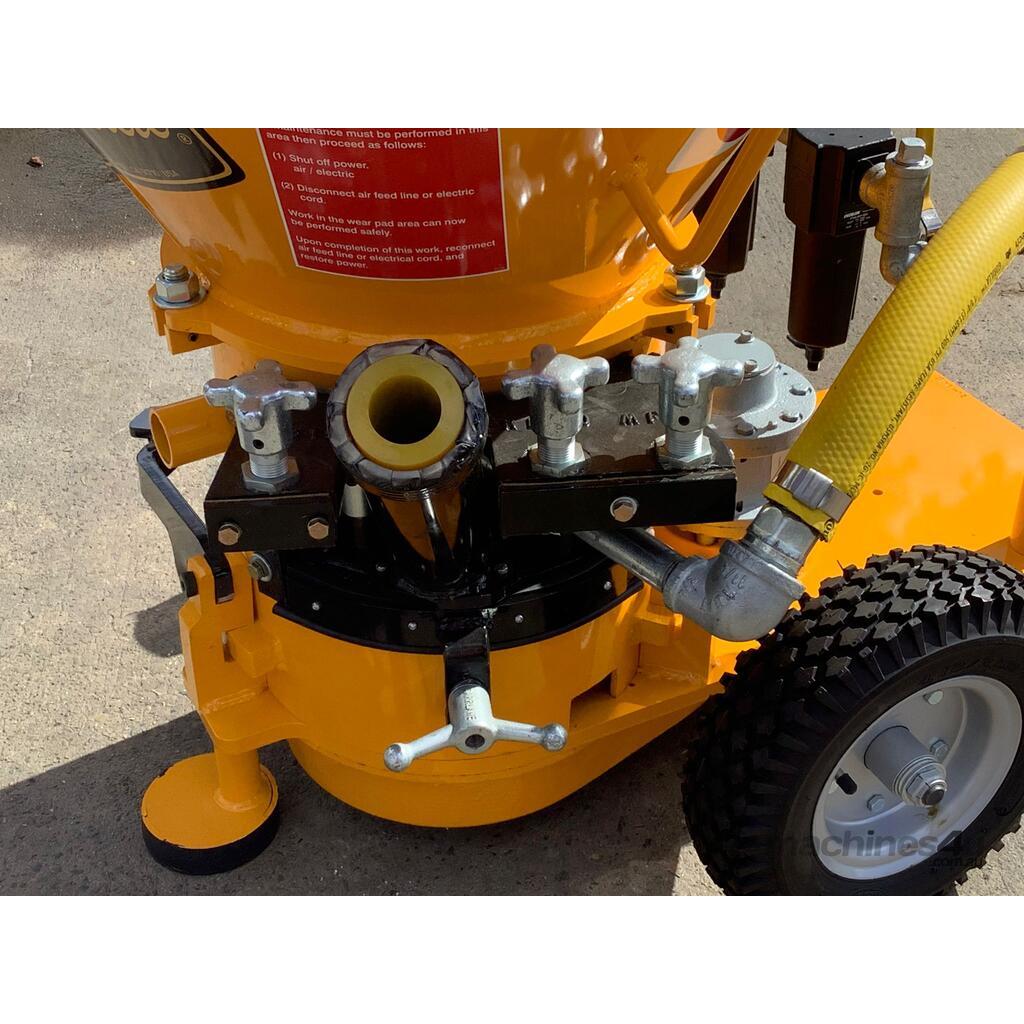 Reed Sova Gunite Machine New Dry Mix Shotcrete with Engine and Pump Core Components Concrete Equipment