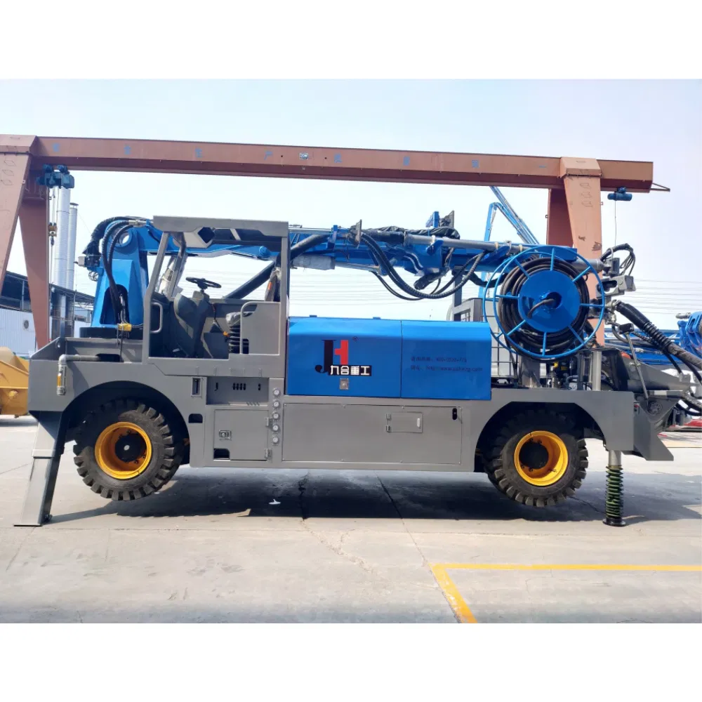 Concrete Sprayer Wet Mix Shotcrete Pump Machine with Robot Arm for Tunnel
