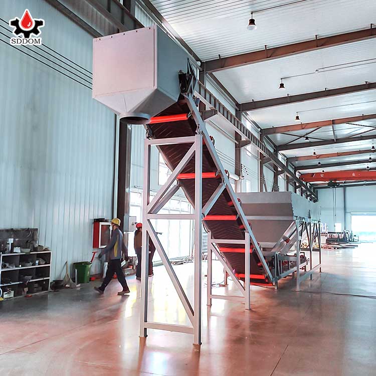 SDDOM CE ISO Engineering Construction Small Concrete Mixing Batching Plant Dry Mix Mortar Plant with 100 Ton Cement Silo