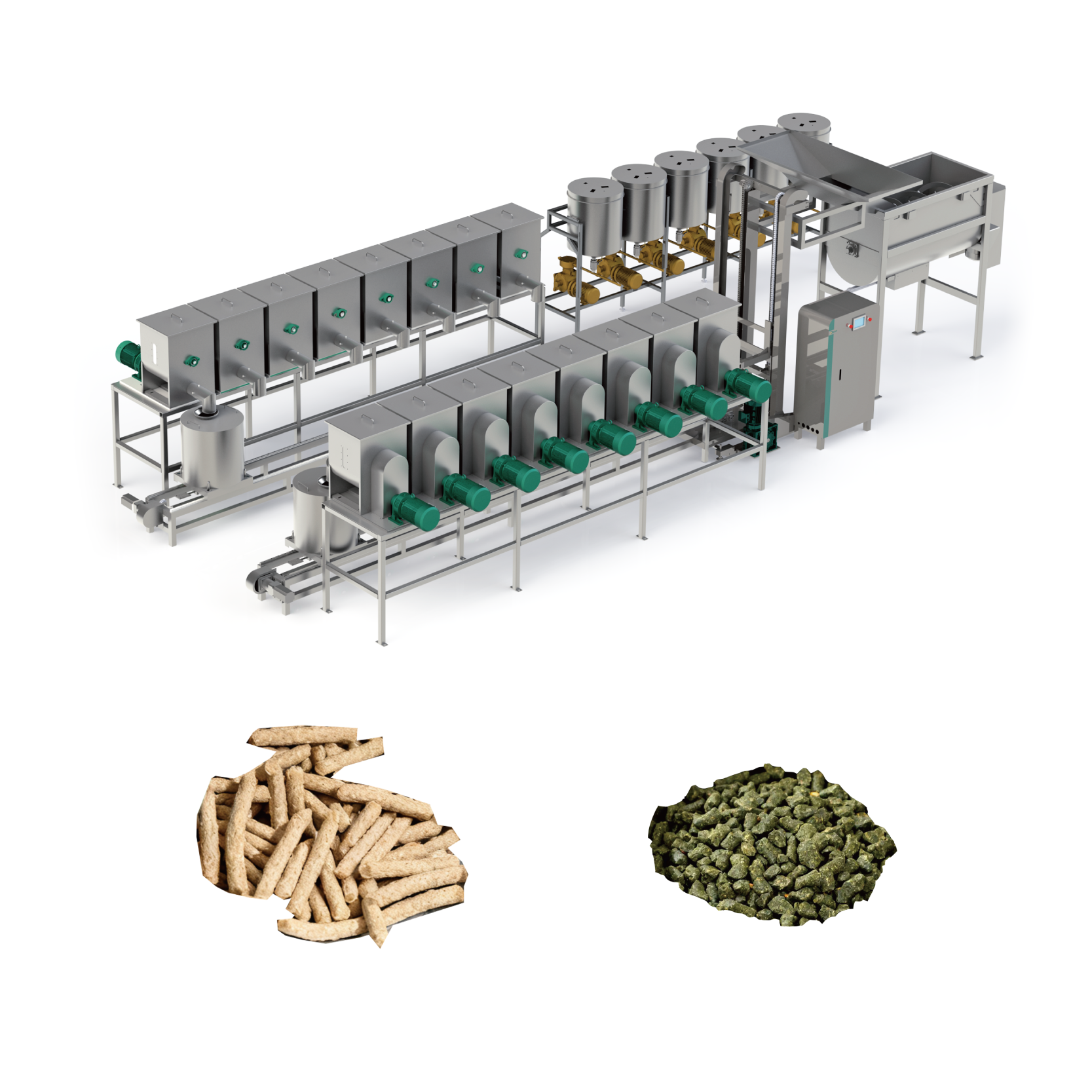 Capacity 1200kg Automatic Liquid Additives Mixer Weighing Batching Dosing Machine for Powder Pellet Material Production Line