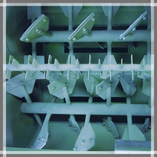 Double Shaft Paddle Type Concrete Powder Mixer with CE Certificate