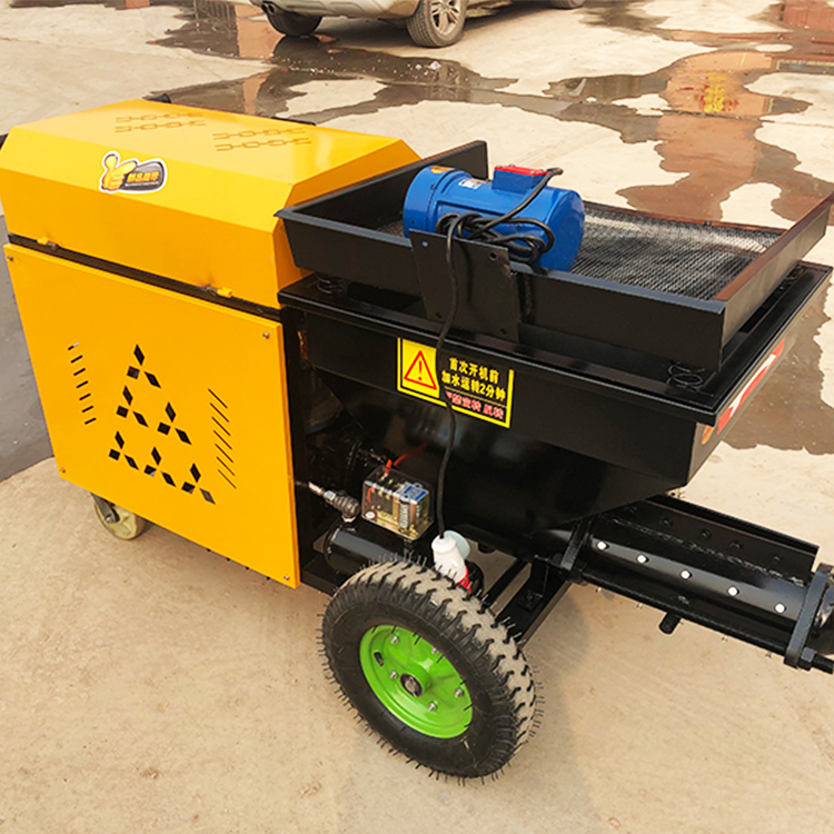 Factory Hot Sale Wall Plastering Machine Large Flow Automatic Cement Spray Plaster Conveying Mortar Spraying Machine