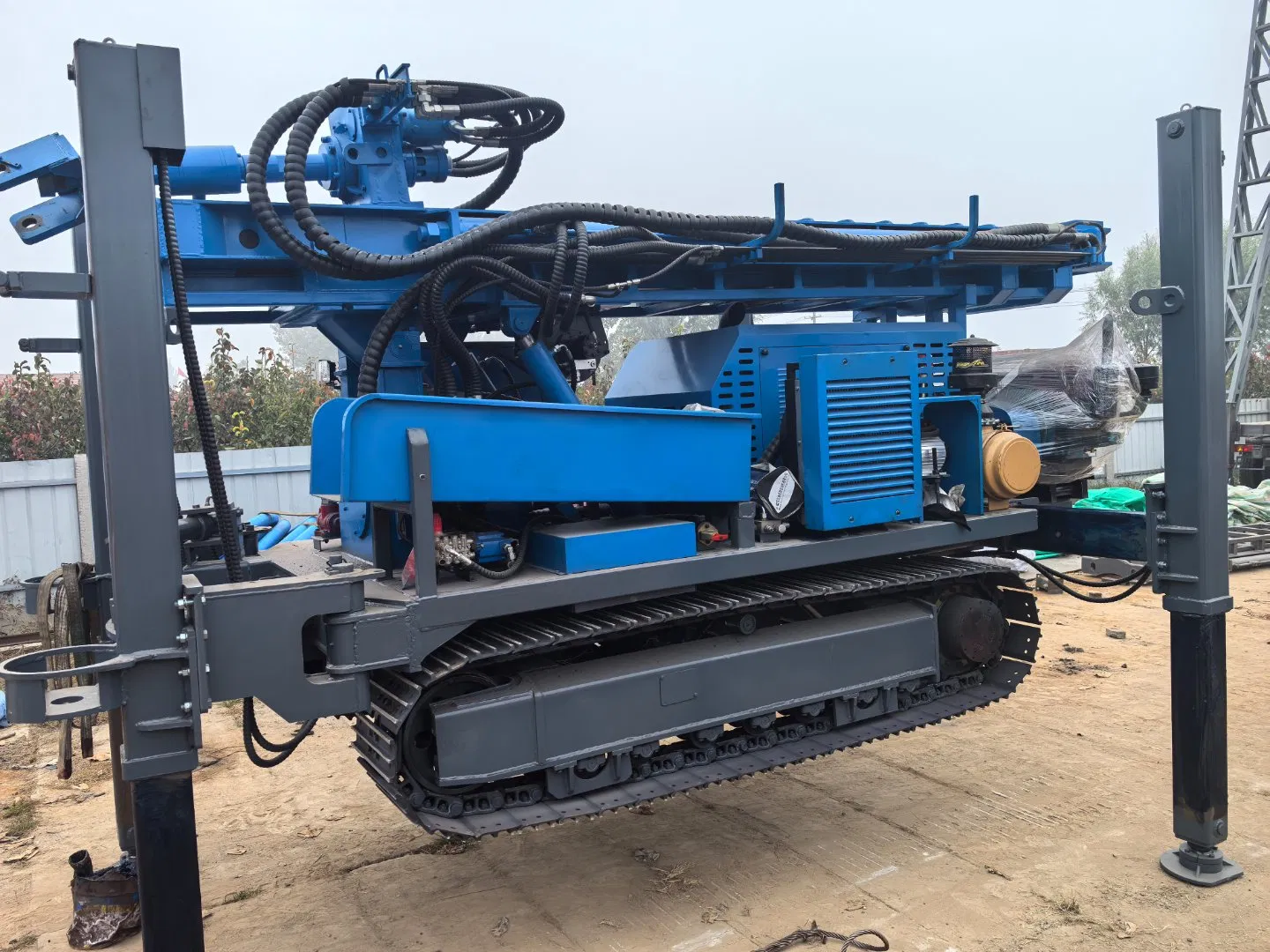 Multi-Angle Operation Drill Rig for Horizontal, Vertical, Upward, and Downward Drilling Techniques