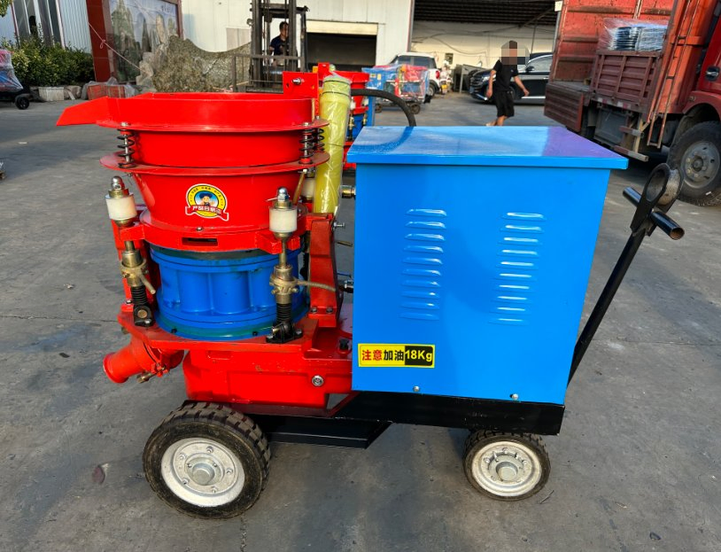 Pz-5 Pz-7 Shotcrete Pump Gunite Machine New Portable Wet Dry Mix Gunite Shotcrete Machine