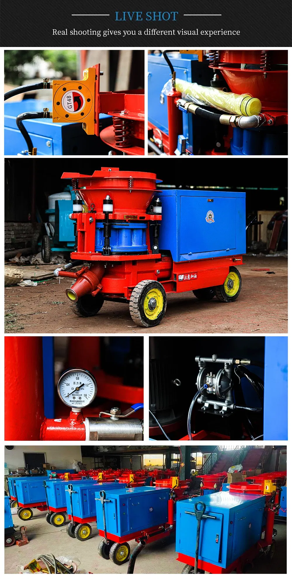 Shotcrete Machine Detail 2