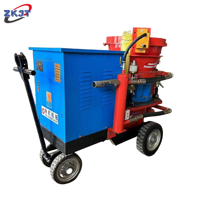 Mortar Spraying Concrete Equipment Dry Mix Shotcrete Machine PZ-9 Dry Mix Shot Cement Spray Machine Concrete Machine
