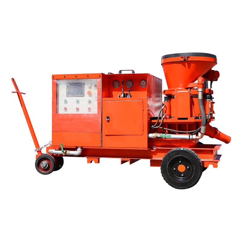 Tunnel Dry and Wet Mix Shotcrete Machine Concrete Spraying Pump