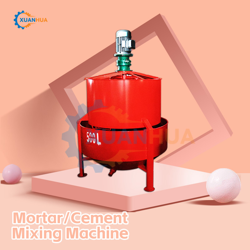 Electric Mini Cement and Sand Machinery Continuous Stucco Plaster Mixer