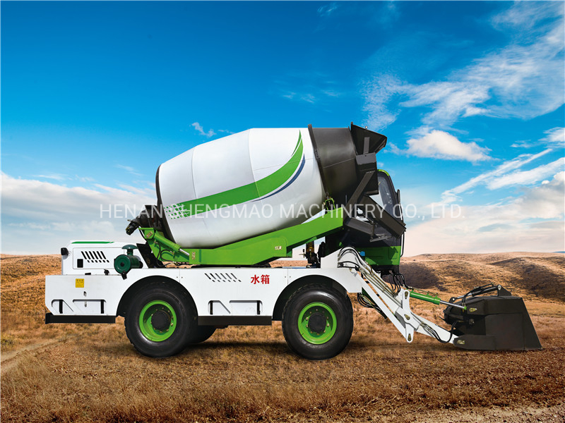 Automatic Loading Self-Feeding Cement Concrete Small Diesel Continuous Concrete Mixer in Russia Philippines Thailand
