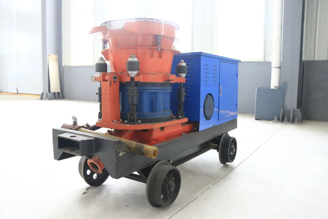 Shotcrete Machine Working Process 3