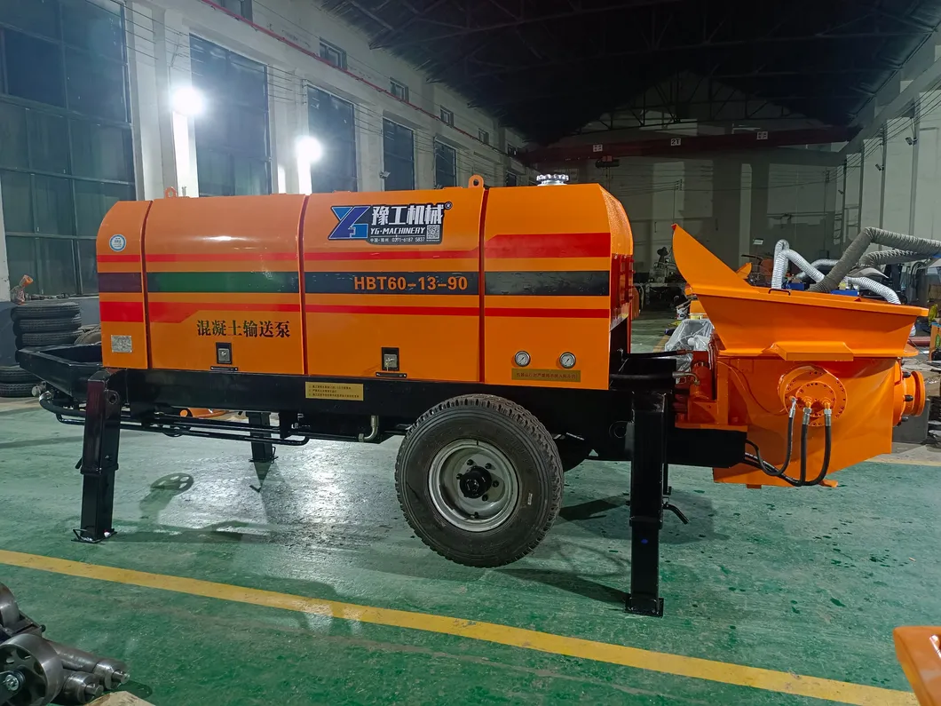 Trailer Mounted Concrete Pump
