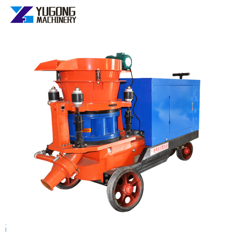 Pneumatic Wet Mix Concrete Shotcrete Spraying Gunite Machine