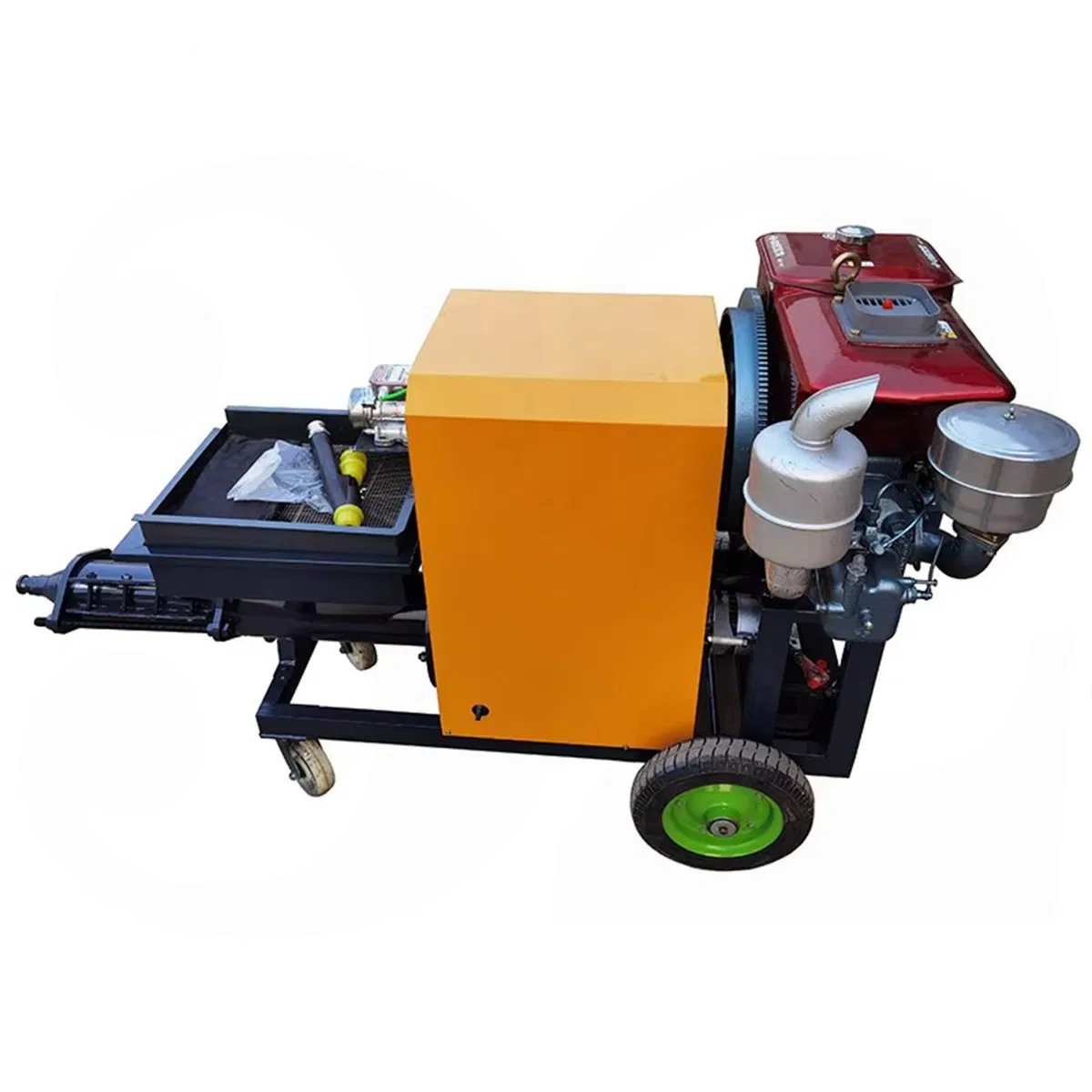 Reliable-Screw-Pump for Consistent Mortar and Grout Output