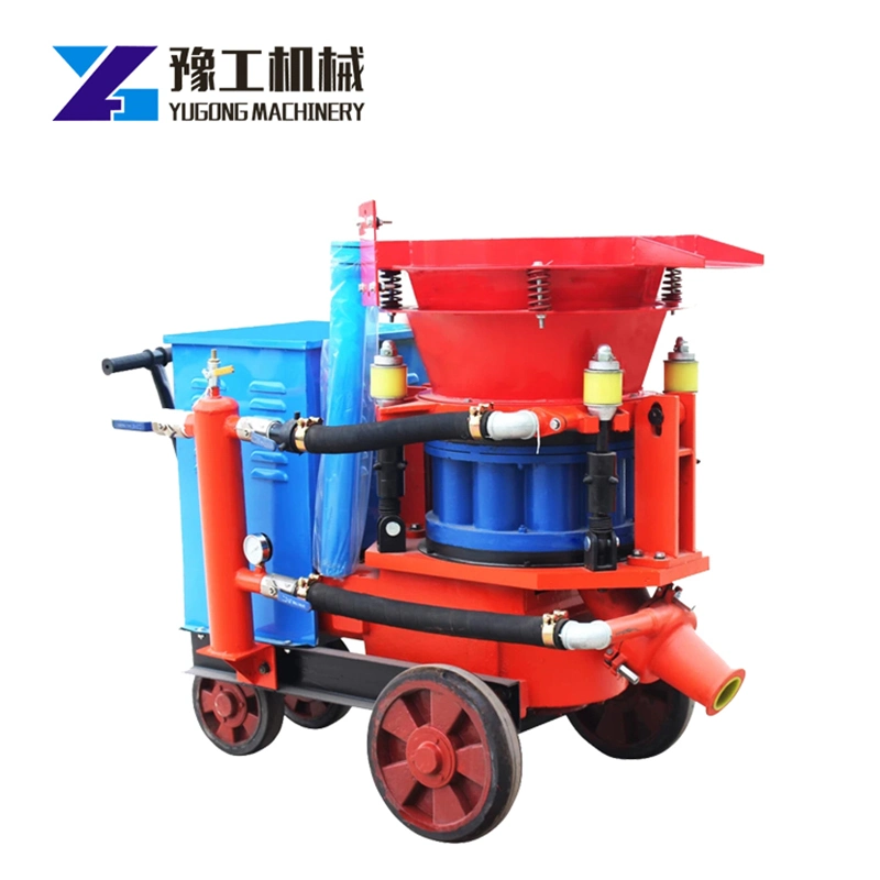 Pz3 Concrete Nozzle Spray Shotcrete Machine with Air Compressor Price