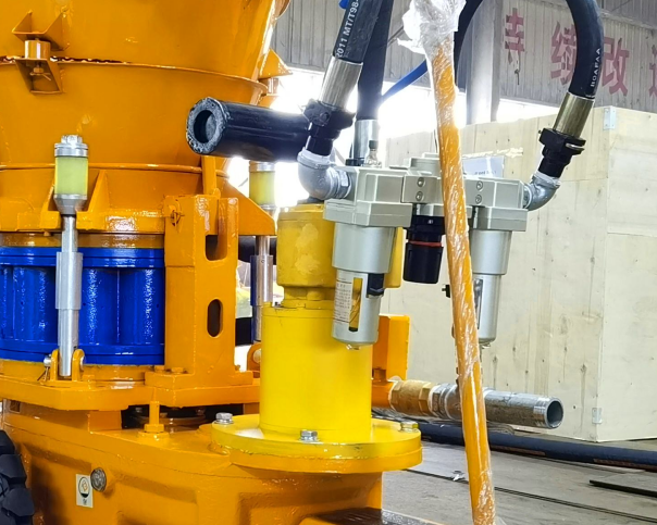 PZ-5Q 5.5KW 380V Air Mortar Driven Dry Mix Concrete Shotcrete Machine with Motor for Coal Gunite